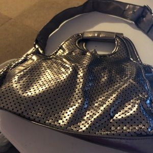 Limited addition silver handbag